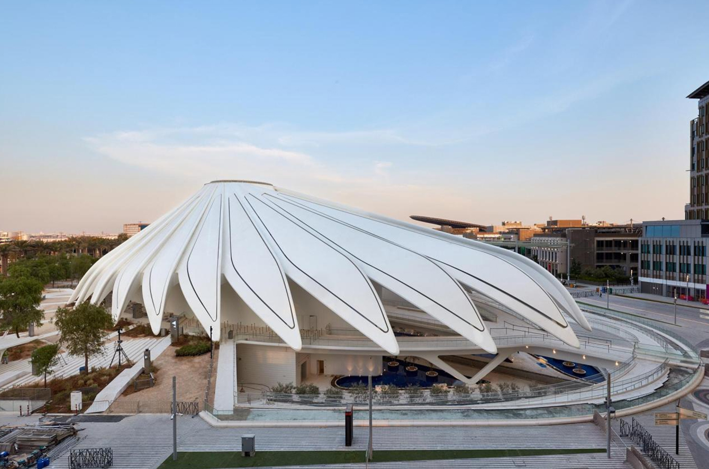 Progetto per la realizzazione del padiglione degli Emirati Arabi Uniti a Expo 2020 Dubai - Bozzetto originale dell'architetto Santiago Calatrava - Credit: © Santiago Calatrava LLC