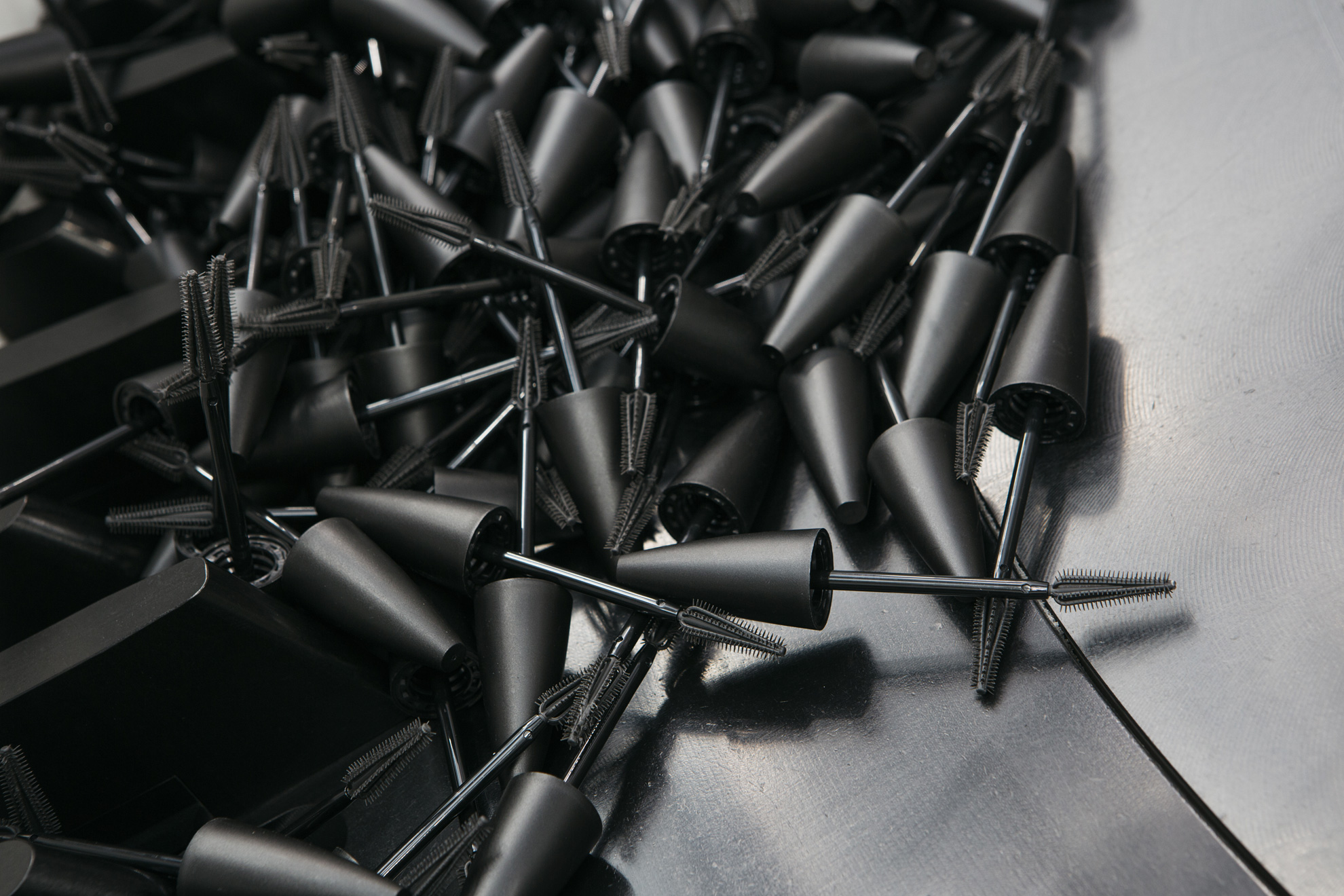 Un dettaglio degli scovolini da mascara L’Oréal Un dettaglio degli scovolini da mascara L’Oréal